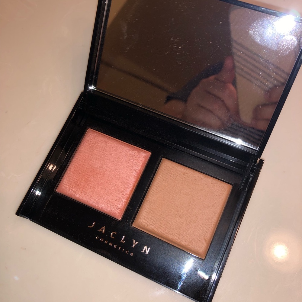 Jaclyn cosmetics bronze & blushing duo